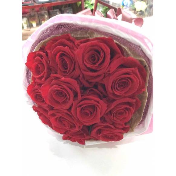 一般カテゴリー,プリザーブドフラワー　プロポーズにプリザーブドフラワーの赤いバラ１２本の花束　ケース付き,はなせん