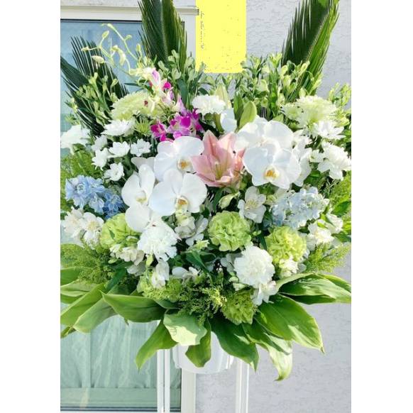 一般カテゴリー,前橋市斎場の供花　一段スタンド花,はなせん