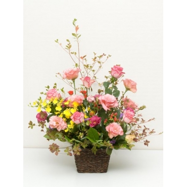 秋のお祝いおまかせアレンジメント インターネット花キューピット フラワーギフト 手渡し