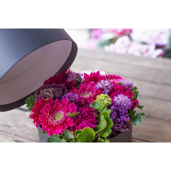 一般カテゴリー,サプライズBOXフラワー~ラウンド型~,フローリストせきど