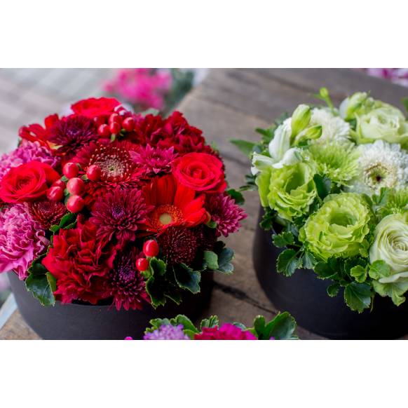 一般カテゴリー,サプライズBOXフラワー~ラウンド型~,フローリストせきど