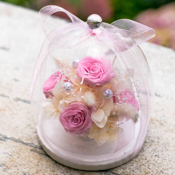 一般カテゴリー,ガラスの森~ラグジュアリーローズ~プリンセスピンクLサイズ,フローリストせきど