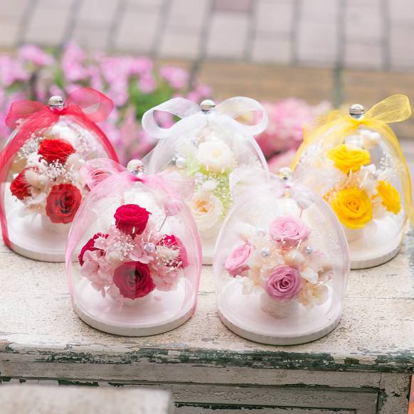 一般カテゴリー,ガラスの森~ラグジュアリーローズ~フランボワーズLサイズ,フローリストせきど