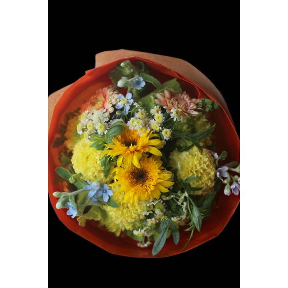 デザイナーおまかせ花束5Lサイズ～明るい感じ～一般カテゴリー