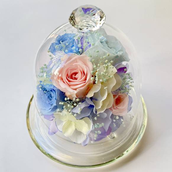 ローズBOXシャビー イエロー【P-184】｜花キューピット・ お  