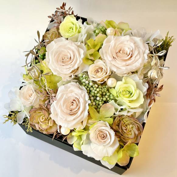 ローズＢＯＸエレガント　ホワイト【P-252】一般カテゴリー