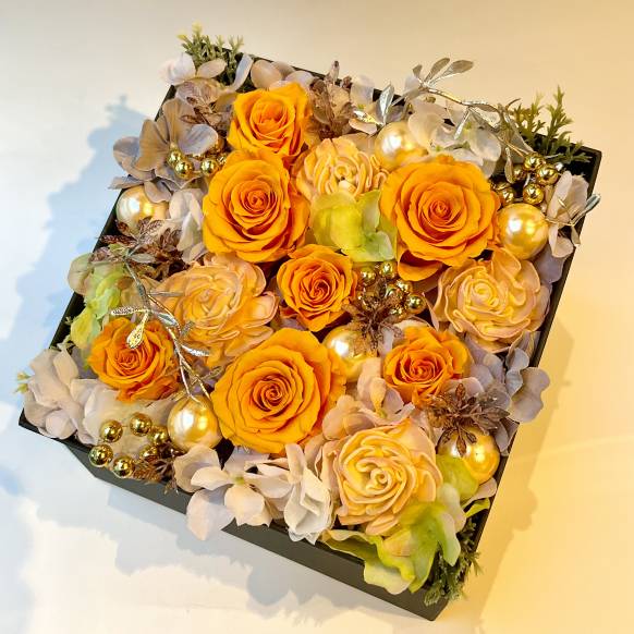 ローズＢＯＸエレガント　オレンジ【P-254】一般カテゴリー