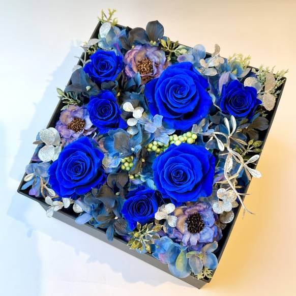 ローズＢＯＸエレガント　ブルー【P-256】一般カテゴリー