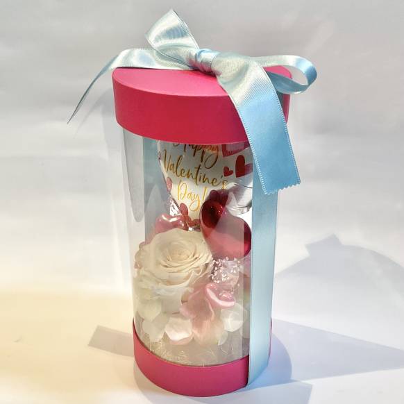 一般カテゴリー, バレンタインシリンダー ピンク【P-262】,銀座ニューフラワー