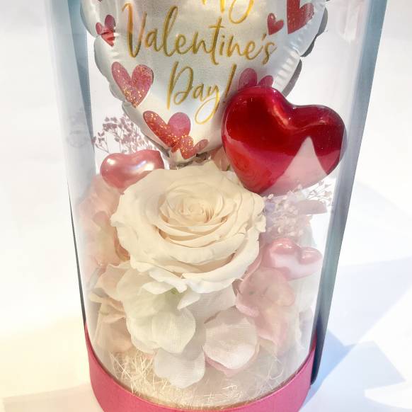 一般カテゴリー, バレンタインシリンダー ピンク【P-262】,銀座ニューフラワー