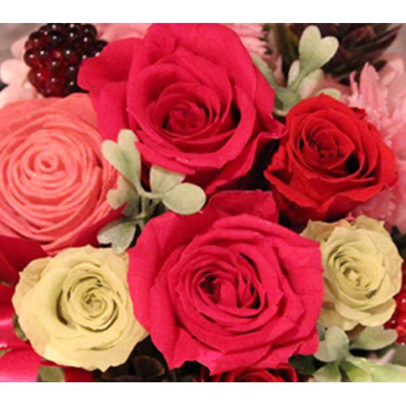 お取り寄せ オリジナルフラワー プリザーブドアレンジ「スイート