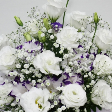 一般カテゴリー,トルコキキョウのお供えアレンジメント,向島　花栄