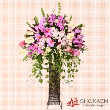 一般カテゴリー,【STA003】御祝スタンド花（超特大）（P),正花園