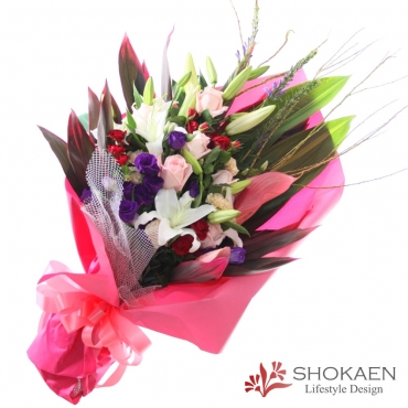 お取り寄せ オリジナルフラワー 【胡蝶蘭004】ファレノプシス3F