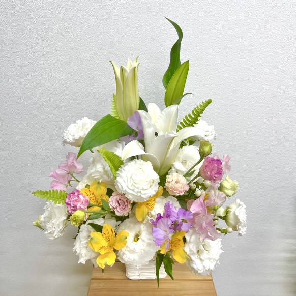 【ボリュームたっぷり】かすみ草の花束(白)