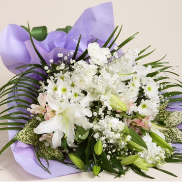 hanahiro design 豪華でオシャレな季節の御祝用生花スタンド花