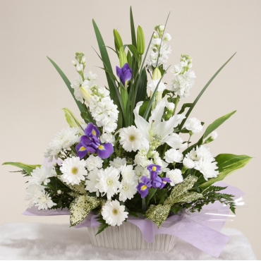 hanahiro design 豪華でオシャレな季節の御祝用生花スタンド花