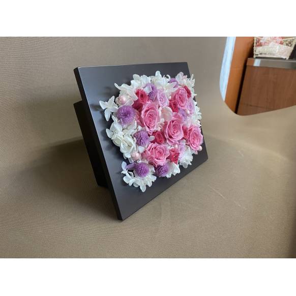 一般カテゴリー,壁掛けプリザーブドフラワー＊ピンク系,フローリストさくら本店