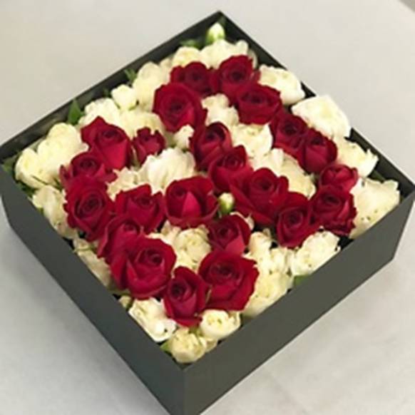 一般カテゴリー,還暦お祝いに！60＊ボックスフラワー,フローリストさくら本店