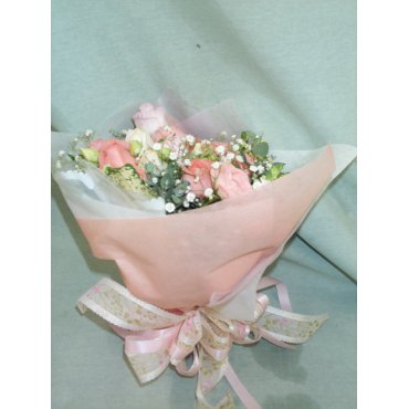 一般カテゴリー,ピンク系プチ花束,花のデパート金花