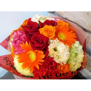 【ホワイトリリーブーケ】