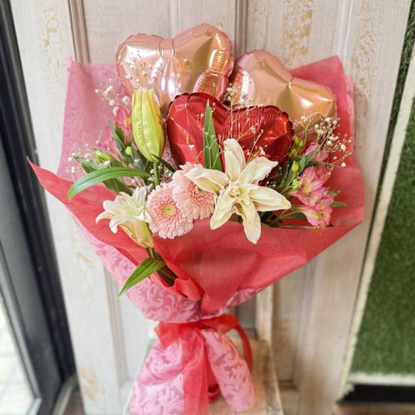 カスミソウの花束