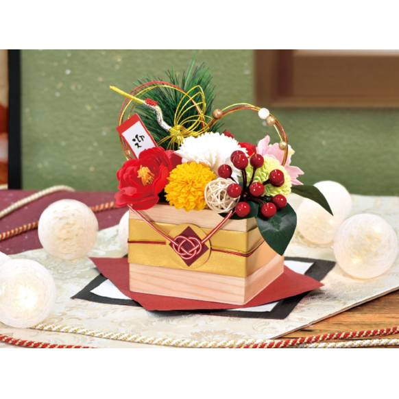 迎春シャボンフラワー『福枡』一般カテゴリー