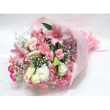 一般カテゴリー,ピンク系の花束,花鶴