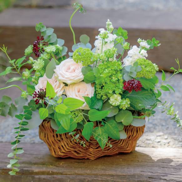 お取り寄せ オリジナルフラワー ナチュラルアレンジ｜花キューピット