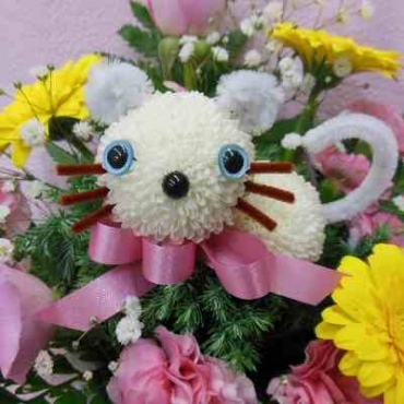 一般カテゴリー,ぴんぽんねこちゃん,花の丘　カウベル