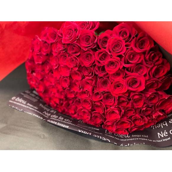一般カテゴリー,プロポーズに…108本の赤い薔薇の花束,花工房　浪漫