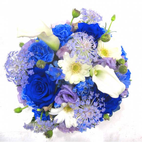 結婚記念日(宅配),《Flower arrangement》Colon Blue,花樹園