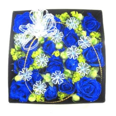 一般カテゴリー,《Box Flower》Premium Blue,花樹園