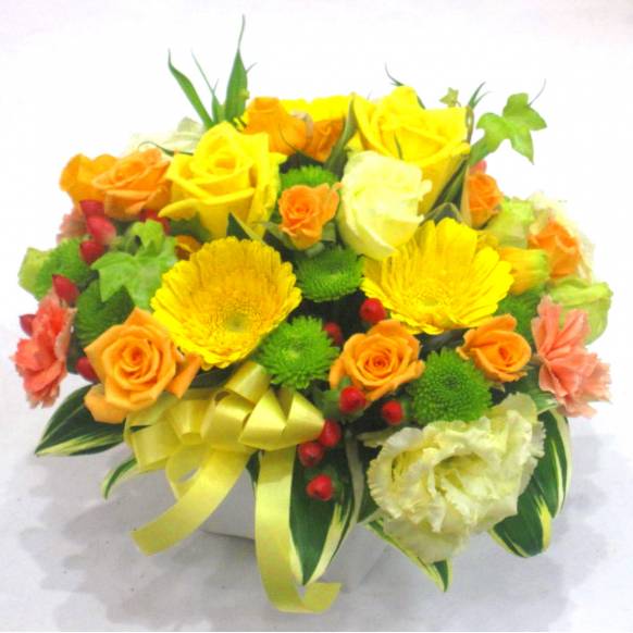一般カテゴリー,《Flower arrangement》Fine Yellow & Orange,花樹園