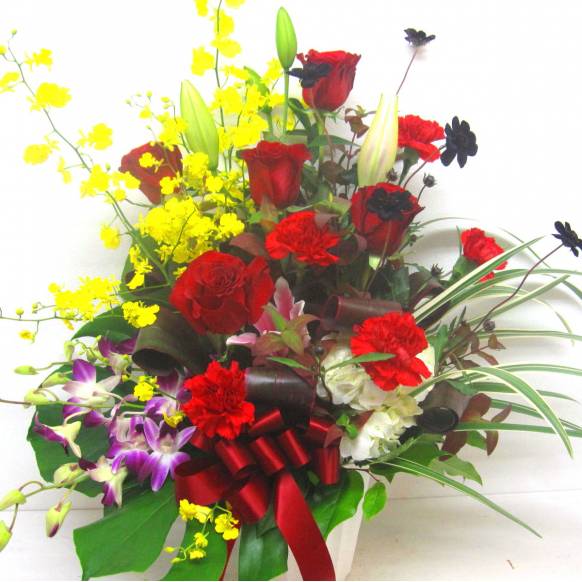 一般カテゴリー,《Flower arrangement》Stylish red,花樹園