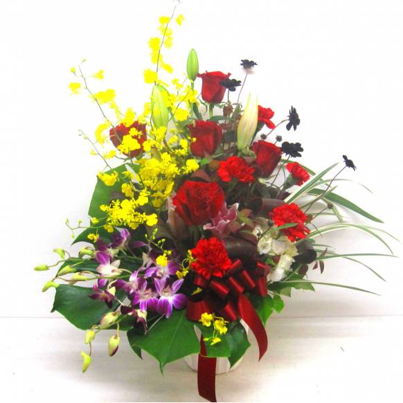 一般カテゴリー,《Flower arrangement》Stylish red,花樹園