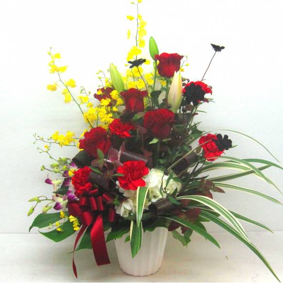 一般カテゴリー,《Flower arrangement》Stylish red,花樹園