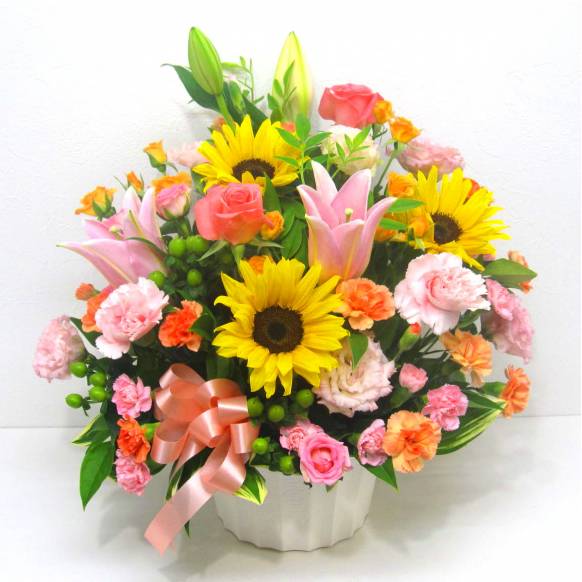 《Flower arrangement》Rising sun父の日特集(宅配)