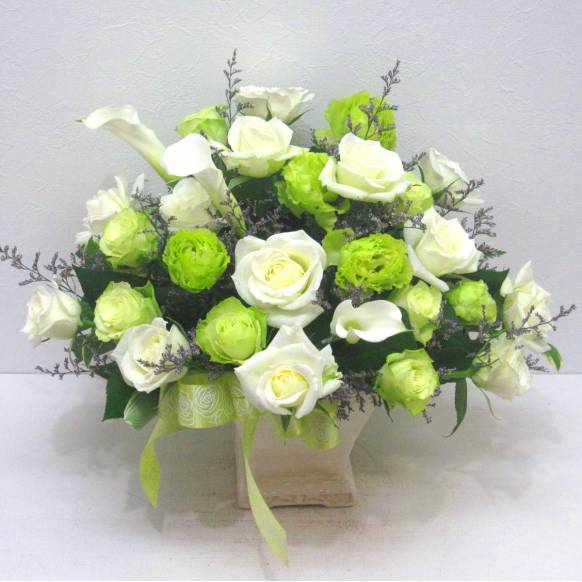 《Flower arrangement》Antique White一般カテゴリー