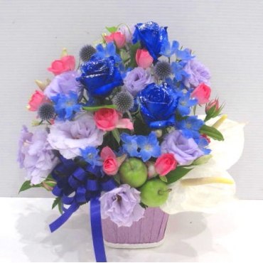 一般カテゴリー,《Flower arrangement》Kira Kira Blue Purple,花樹園