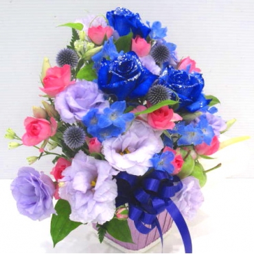 一般カテゴリー,《Flower arrangement》Kira Kira Blue Purple,花樹園