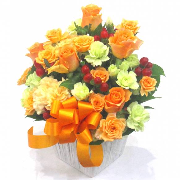 一般カテゴリー,《Flower arrangement》Orange Rose,花樹園