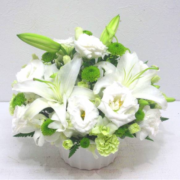 9020751【一般カテゴリー】《Funal arrangement》Clear Lily