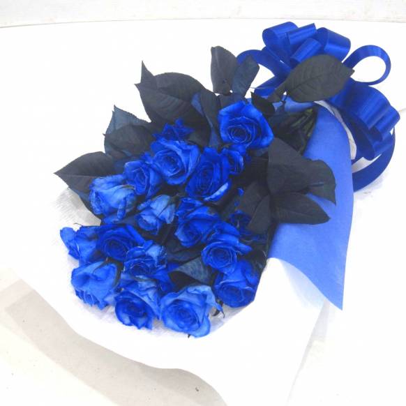 Bouquet》Blue Rose 20|花キューピット・ お取り寄せフラワーギフト Bouquet》Blue Rose 20|花キューピット・ お取り寄せフラワーギフト