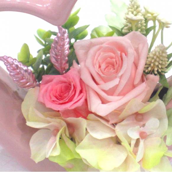 （お祝い）プリザーブドフラワー特集(宅配),《Preserved Flower》Lovely Heart(Pink) ,花樹園