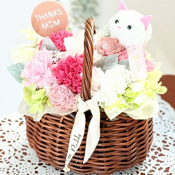 《Animal Preserved Flower》Cat Pink一般カテゴリー