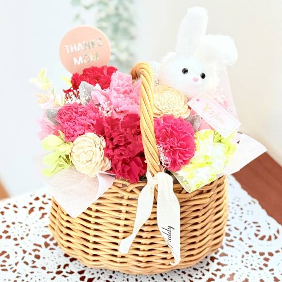 《Animal Preserved Flower》Rabbit Pink一般カテゴリー