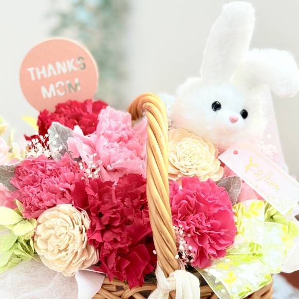 一般カテゴリー,《Animal Preserved Flower》Rabbit Pink,フラワーショップ花樹園