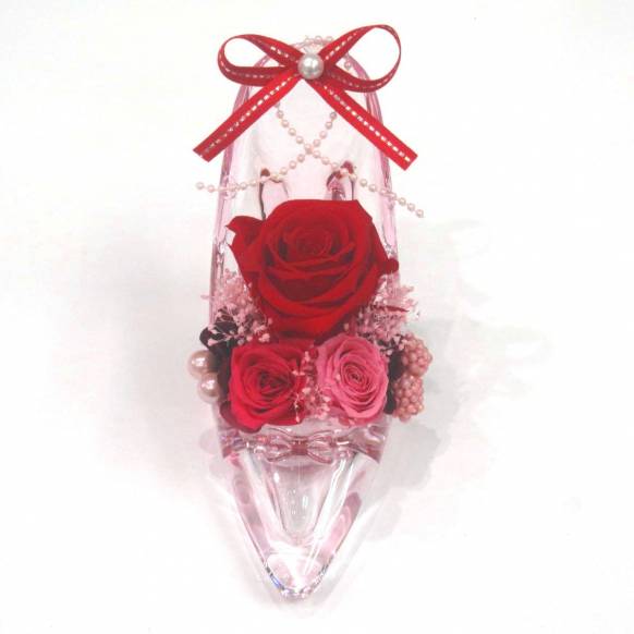 一般カテゴリー,《Preserved Flower》Acrylic High heels MillenniumRed,花樹園