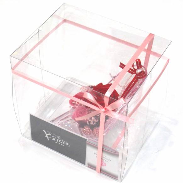 一般カテゴリー,《Preserved Flower》Acrylic High heels MillenniumRed,花樹園